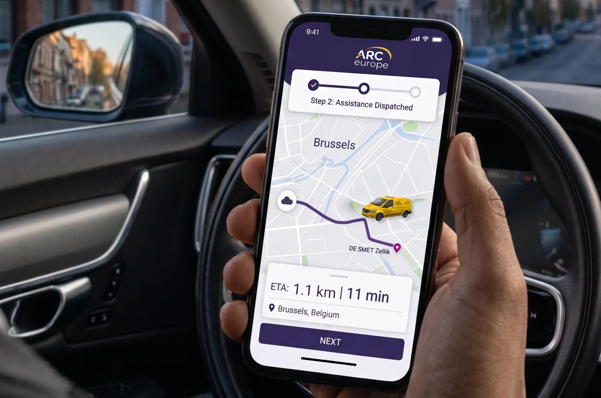 Enabling scalable, OEM centric digital roadside assistance - ARC EUROPE