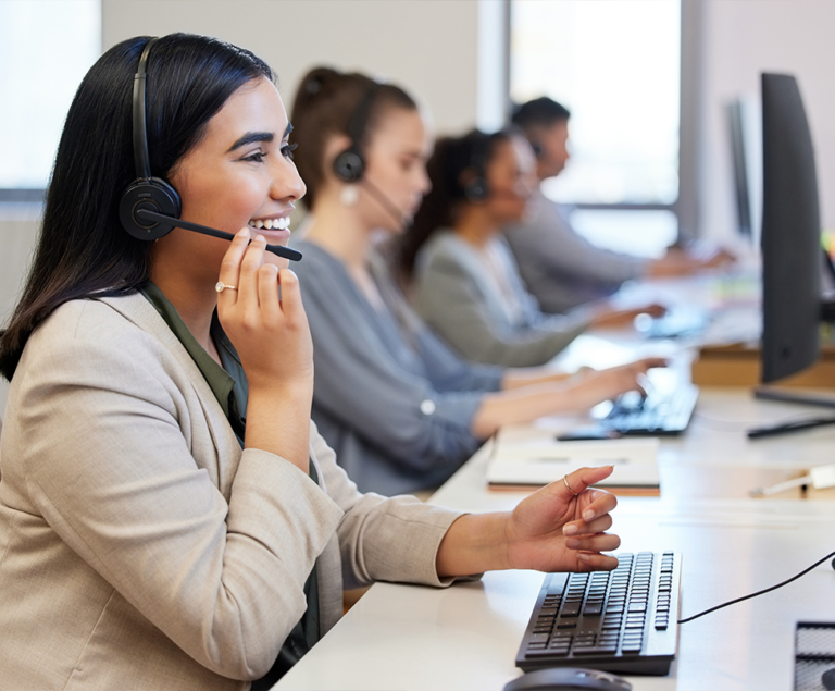 ARC Europe roadside assistance call center agent providing customer-focused mobility support across Europe